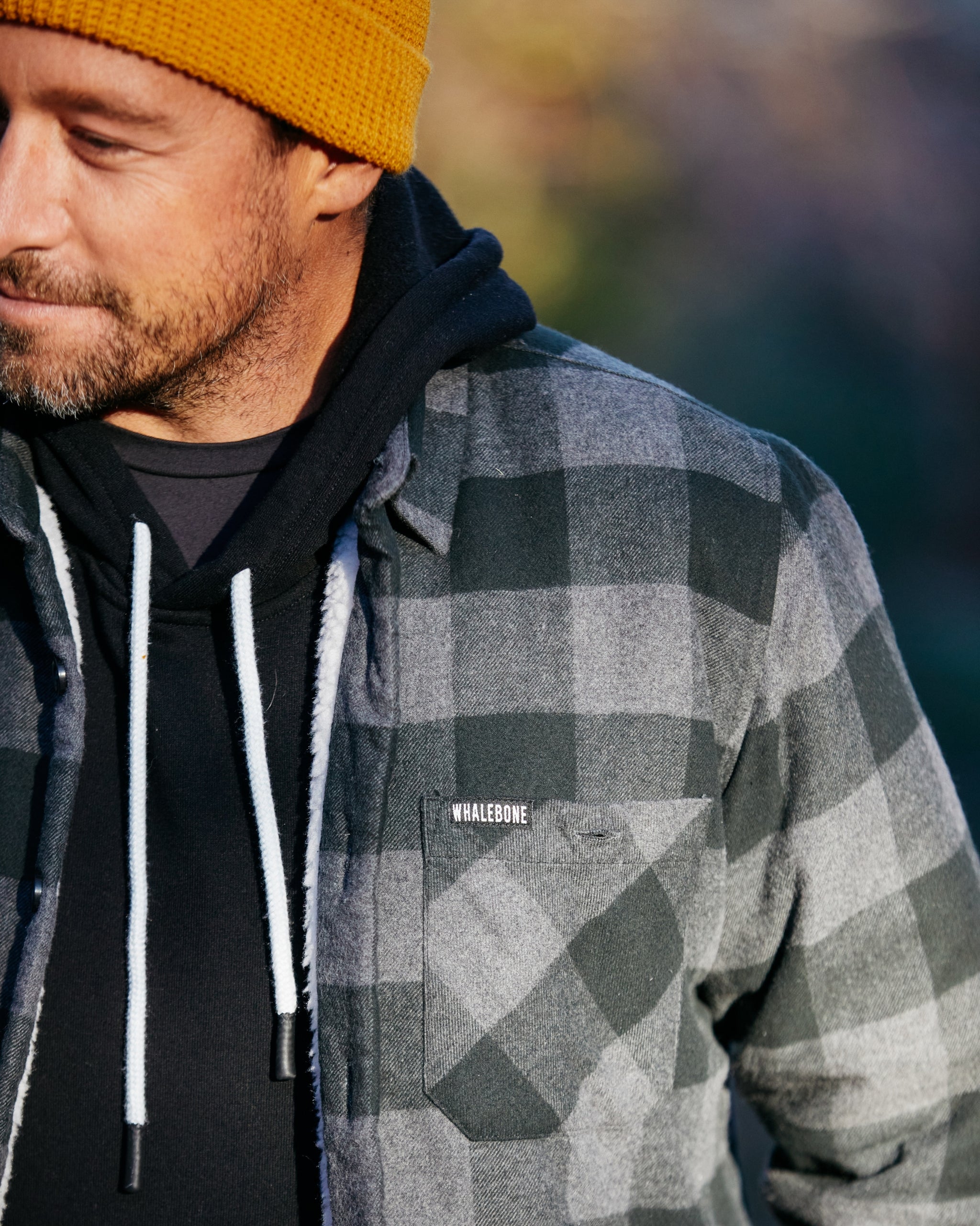 Sherpa Flannel Jacket – Whalebone